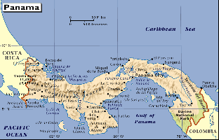 Panama map