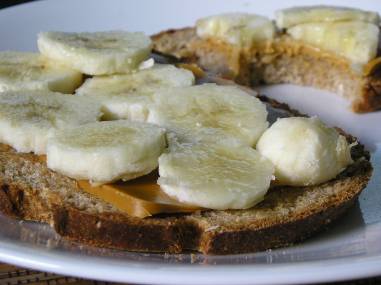 Whole wheat with almond milk