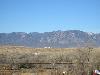 View of Rocky Mountains from Fountain, Colorado
