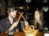 Pretzel war at the Sarajevsko brewpub