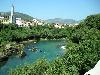 Neretva River in Mostar